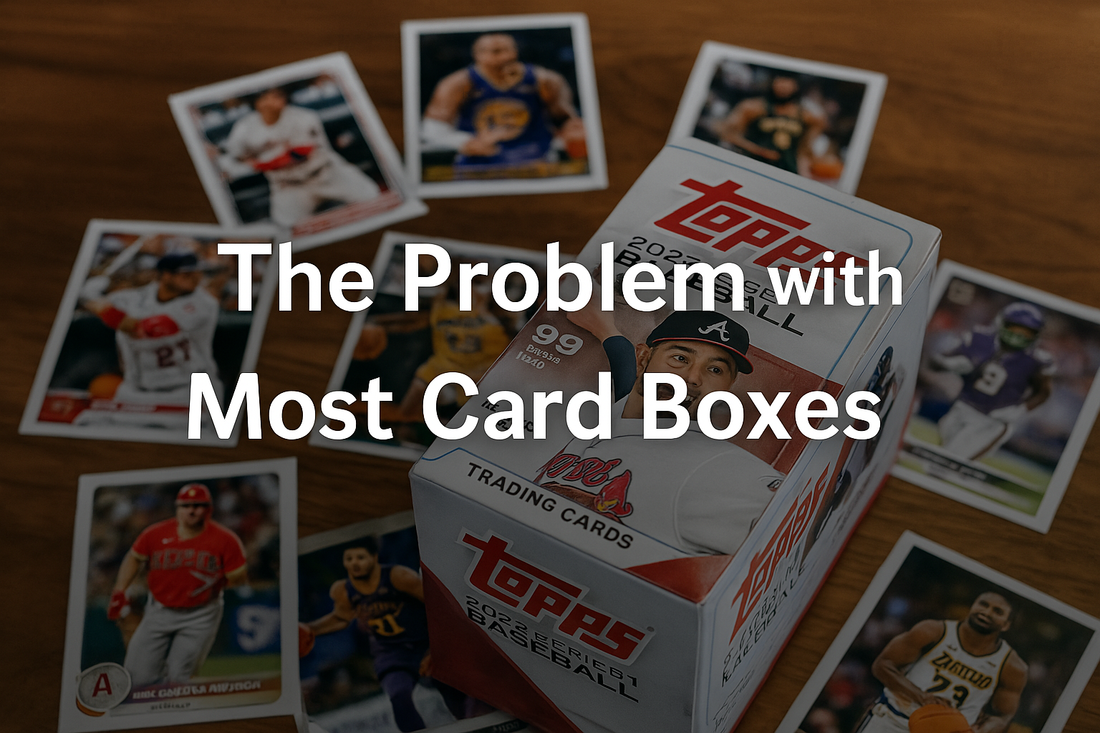 The Problem with Most Sports Card Boxes (And How We’re Fixing It)